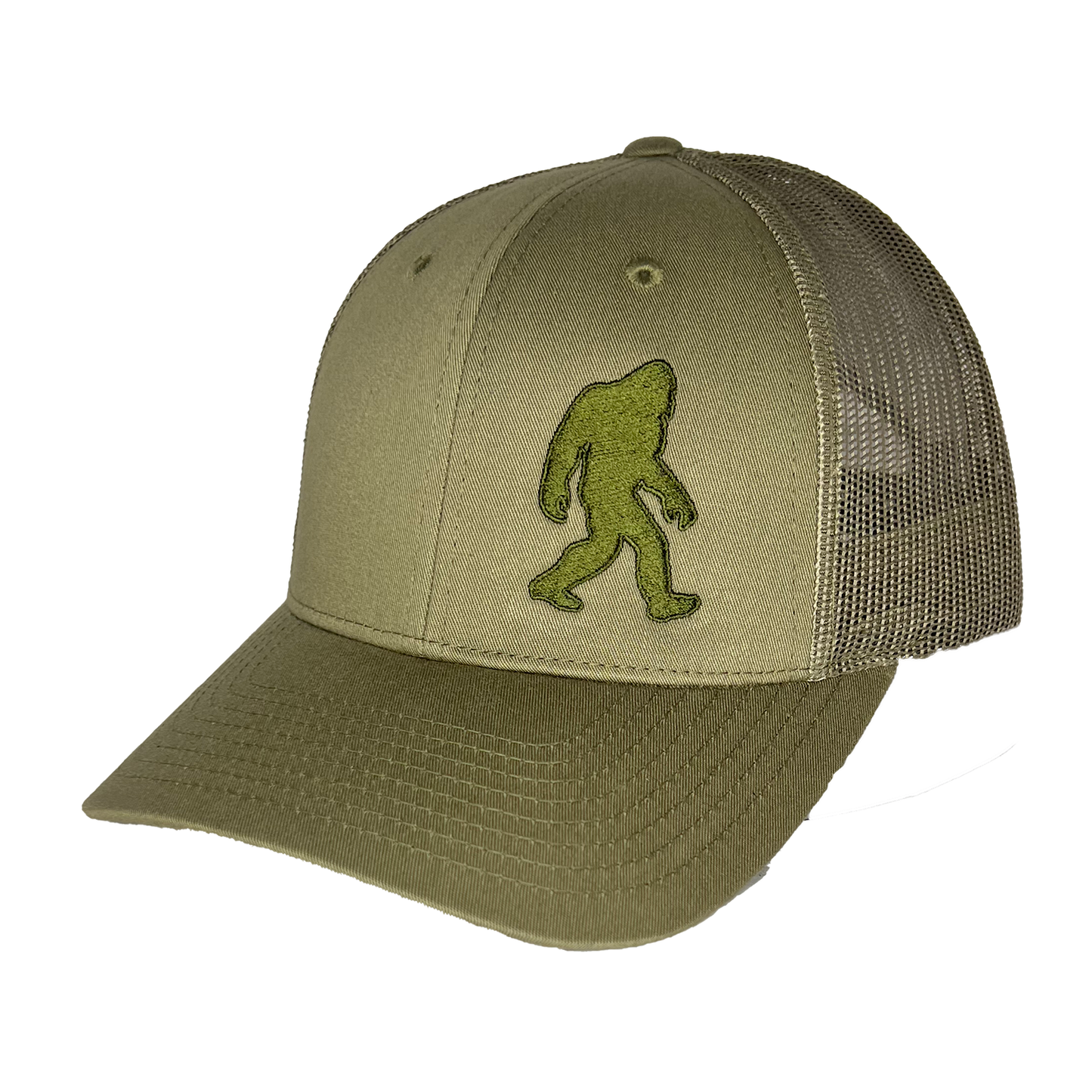 Direction Apparel - Sasquatch Embroidered Curved Bill Trucker Cap