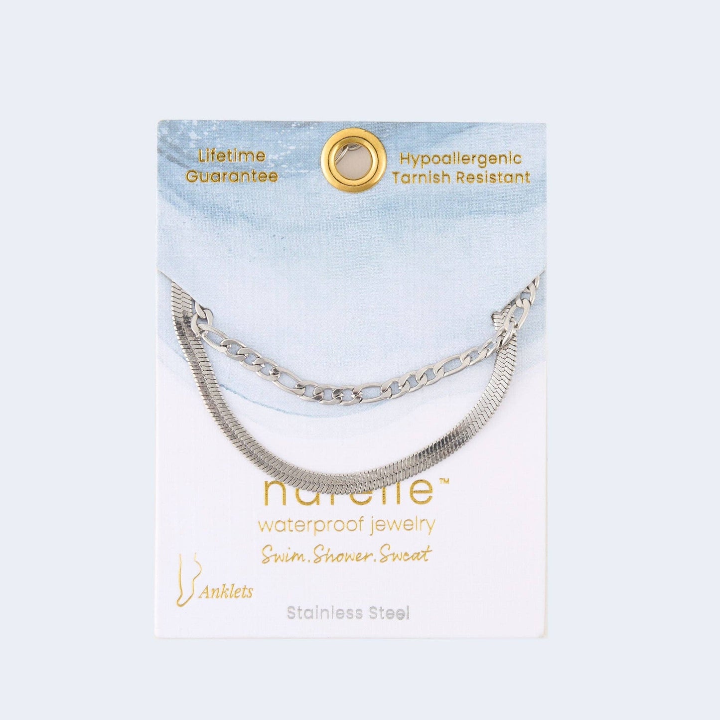 Howard's - Narelle Waterproof Multi Row Snake Chain Anklet