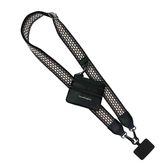 Save The Girls - Clip & Go Strap w/Zippered Pouch Fun Dots