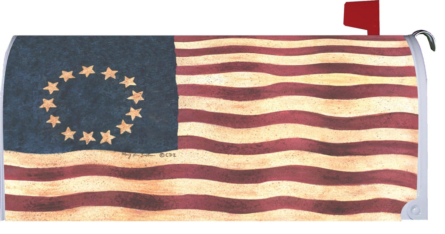 Custom Decor - Betsy Ross – Mailbox Makeover