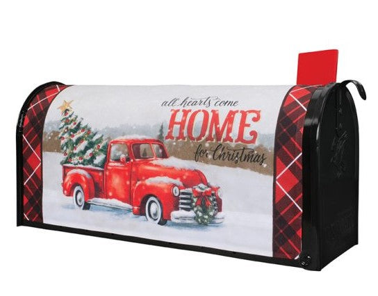 All Hearts Christmas Mailbox Cover