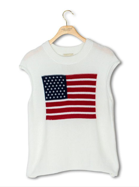 American Flag Tank Top