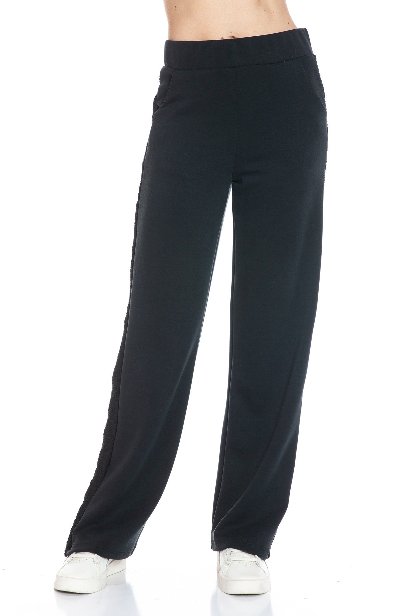 Ariella Straight Leg Pants W/ Contrast