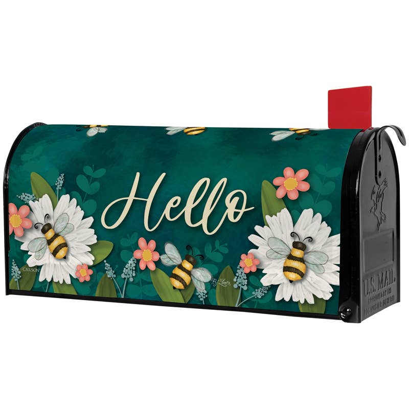 FlagTrends by Carson - "Let it Bee" Mailbox Cover