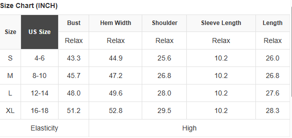 Stripe Colorblock 3/4 Sleeve Loose T Shirt