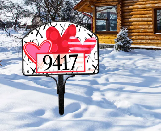 Be My Valentine Yard DeSign
