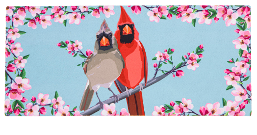 Cardinal Couple Sassafras Switch Mat