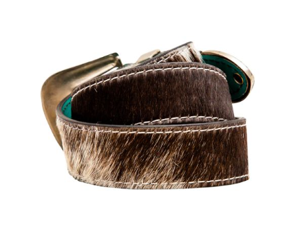 Cestus Hairon Leather Belt