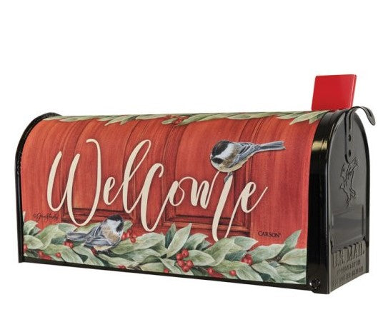 Chickadee Bay Mailbox Cover