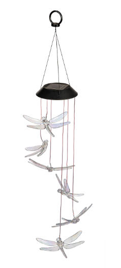 Dragonfly Color Changing Solar Mobile