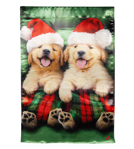 Cozy Goldies Lustre House Flag