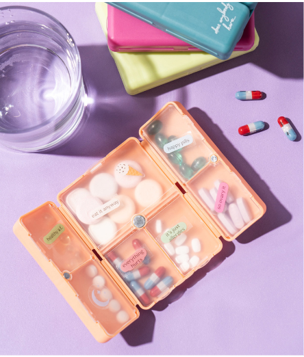 Crush Pill & Vitamin Organizer
