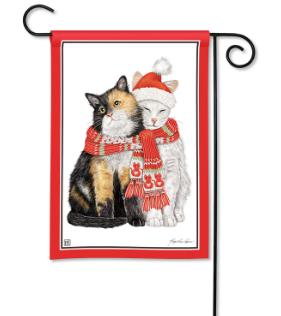 Cuddly Cats Garden Flag