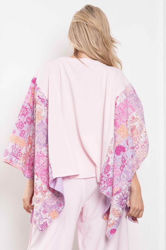 Dolly Poncho Sleeve Top