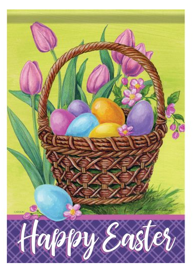 "Easter Basket" Dura Soft™ Flag