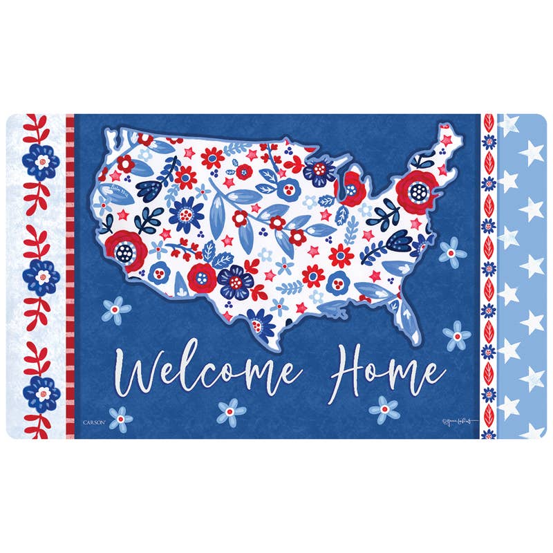 FlagTrends by Carson - "Map of America" Mat