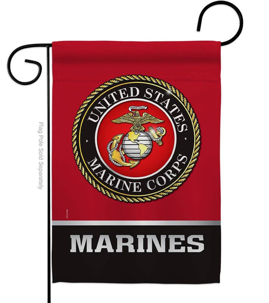 Two Group Flag Co - United State Armed Forces Military Marine Corps Decor Flag