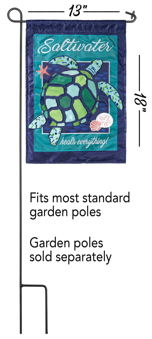 Magnolia - Garden Turtle-Saltwater Heals Flag