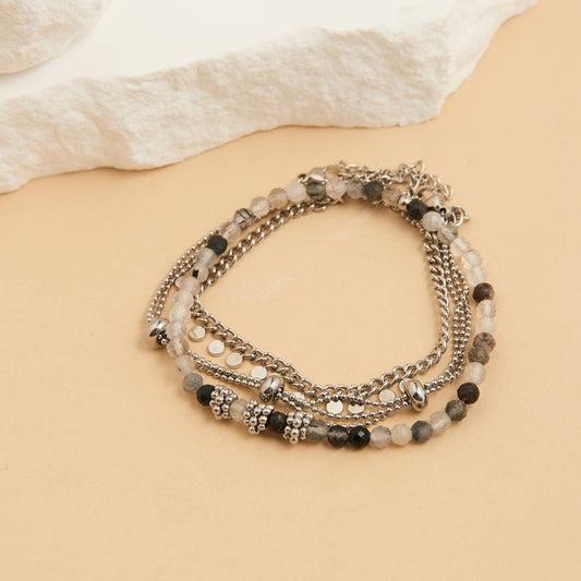 Howard's - Waterproof Bracelet Beaded Chain 3-Piece Set Narelle