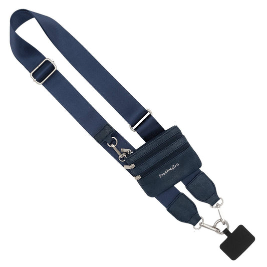 Save The Girls - Clip & Go Phone Lanyard with Pouch - Neutral Collection