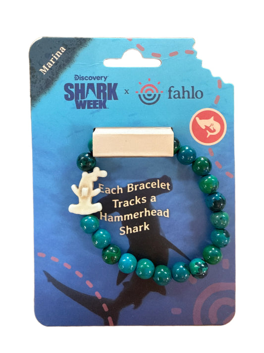 Hammerhead Shark Tracking bracelet by Fahlo