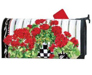 Geranium Flowers MailWrap