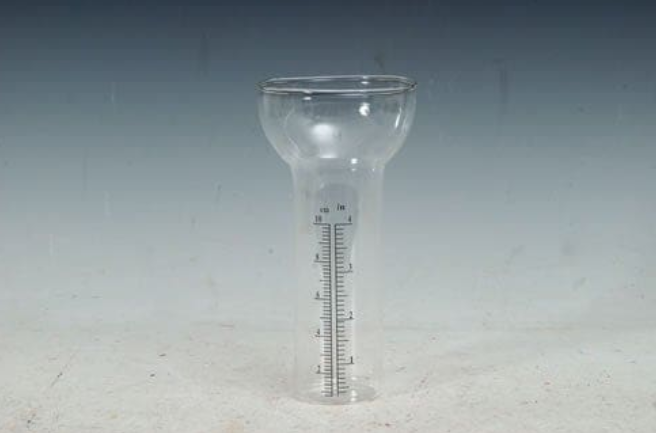 GLASS RAIN GAUGE 3X7