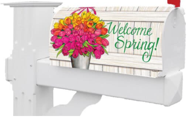 Glorious Tulips-Mailbox Cover