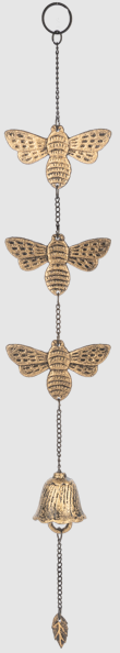 Cast Iron Bee Chime Ganz