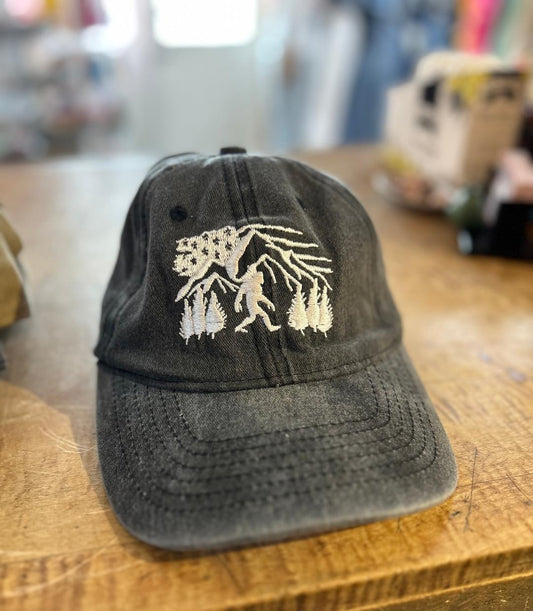 Stars & Stripes Embroidered Bigfoot Hat