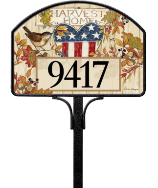 Harvest Home Americana Yard DeSign