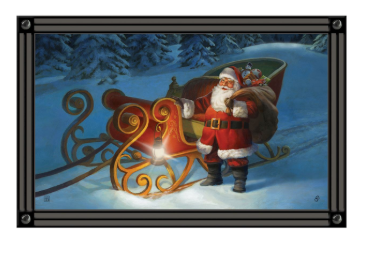 Here Comes Santa Claus MatMate