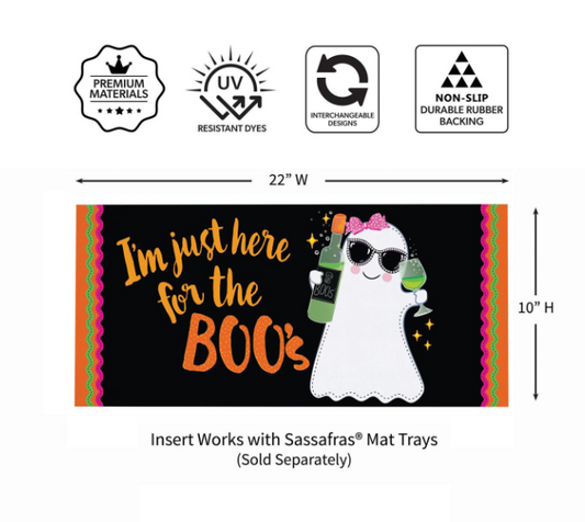 Here For The Boos Sassafras Switch Mat
