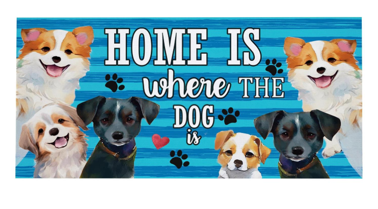 Home Is Where The Dog Is Sassafras Switch Mat