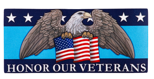 Honor Our Veterans Sassafras Switch Mat