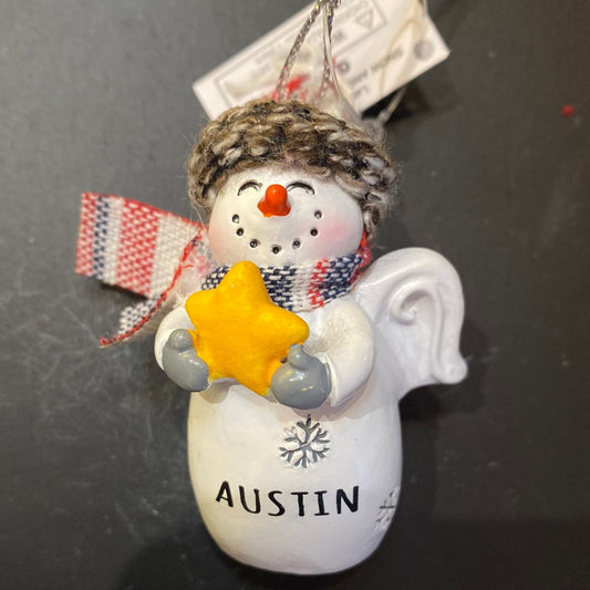 Snow Angel Ornament AUSTIN