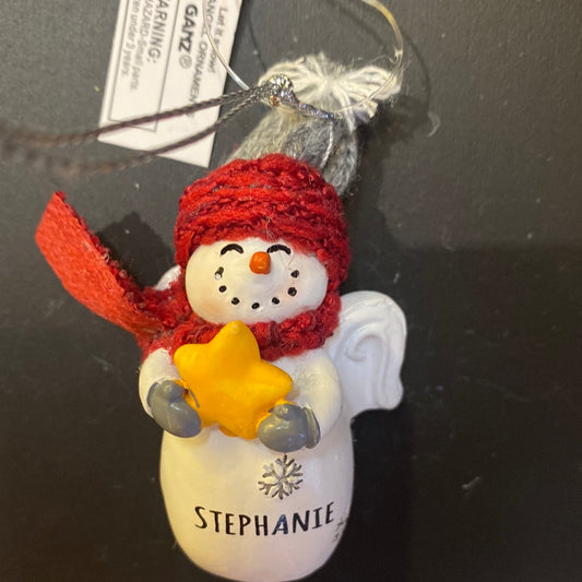 Snow Angel Ornament STEPHANIE