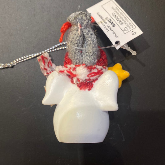 Snow Angel Ornament Warm Wishes & Snowflake Kisses