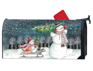 Making Memories Snowman MailWrap