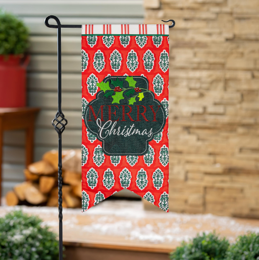 Merry Christmas Pennant Everlasting Impressions