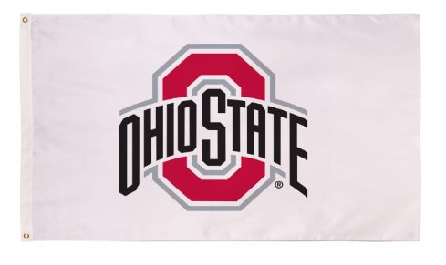 Ohio State University 3x5 Single Sided Flag