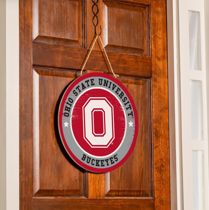 Ohio State Round Plaque