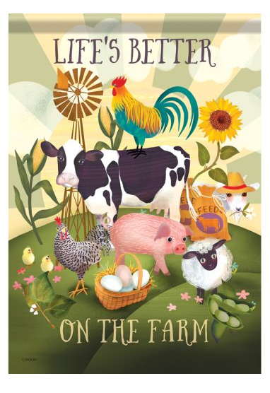 "On The Farm" Dura Soft™ Flag