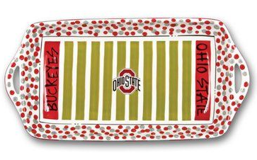 Ohio State Ceramic Stadium Platter Piece