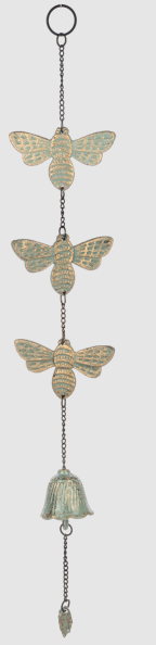Cast Iron Bee Chime Ganz