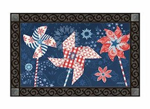 Patriotic Pinwheels MatMate