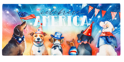 Patriotic Pups Sassafras Switch Mat