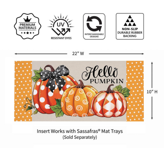 Patterned Pumpkins Sassafras Switch Mat