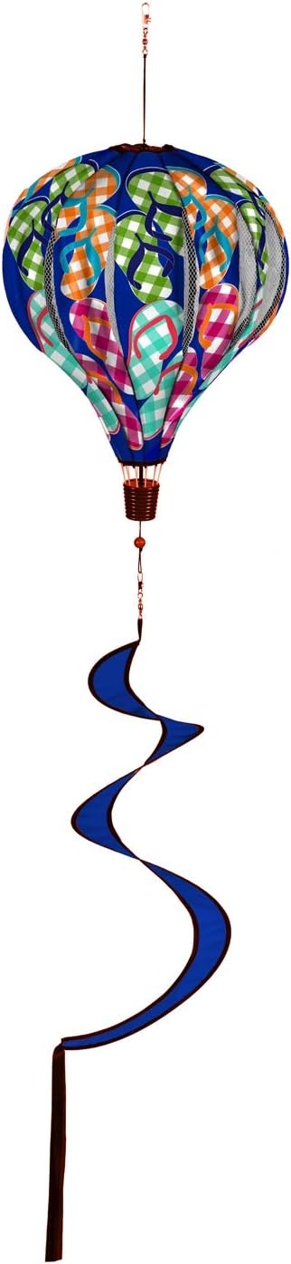 Plaid Flip Flops Balloon Spinner