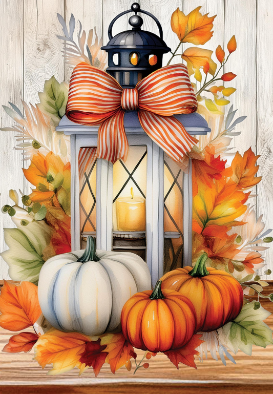 Pumpkin Lantern-Flag by Jeremy Thomas